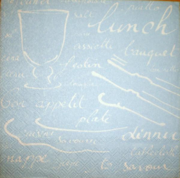 008 Geschirr (blau)
